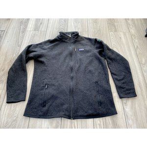 Patagonia Better Sweater Men's Fleece Jacket in Black X-Large XL Full Zip